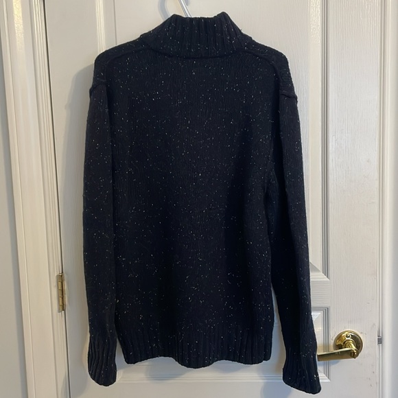 Tommy 1/4 zip wool turtle neck sweater - Picture 4 of 5